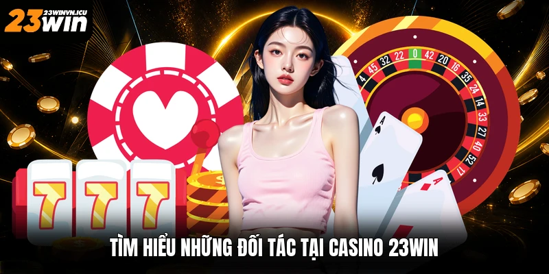 Tìm hiểu những đối tác tại casino 23win